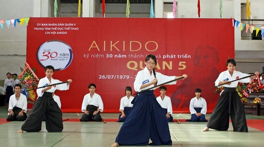 Địa điểm học Aikido ở TPHCM cho người yêu võ Nhật Bản